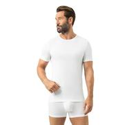 Mey Mens T-shirt 1/2 bras sec chemise en coton à manches courtes col rond - sélection des couleurs: Colour: White | Size: X-Large