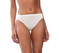 Mey Pantalon de jazz pour femme avec coton et viscose de qualité supérieure - Caleçon de style hipster avec assise haute et chevilles douces - Sous-vêtements pour femme avec confort naturel - Panties en 4 couleurs, Blanc nacré, XL