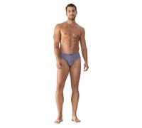 Mey Pantalon de jazz pour homme - Caleçon avec coupe classique et imprimé minimaliste - Série Diagonal Squares, Yacht Blue, L