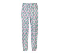 Mey Pantalon de pyjama jade / rose / noir, Taille L