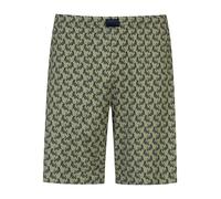 Mey Pyjama court 'Tipsy Tigers' olive / noir, Taille XXL