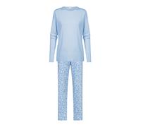 Mey Pyjama 'Flower Meadow' bleu clair / blanc, Taille M