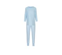 MEY Pyjama SIMPLE STRIPES alice blue bleu clair | 48