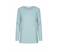 MEY Pyjamashirt CLASSY NIGHTS waterscape bleu clair | 42