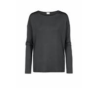 MEY Pyjamashirt PURE CHIC gris tonnerre gris | XS