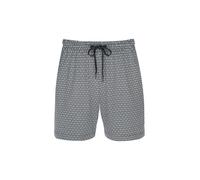 MEY Pyjamashorts ROUND GEO bleu | XXL