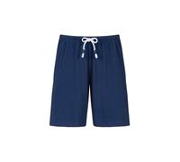 MEY Pyjamashorts SOLID LOVE blue zodiac bleu marine | XXL