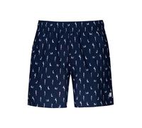 Mey Shorts de bain 'Pin Up Doll' bleu foncé / rose clair / noir / blanc, Taille L