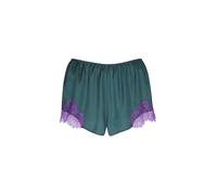 MEY Shorts de pyjama POETRY LUXURY mystic jade vert foncé | XS
