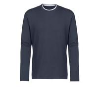 Mey T-Shirt bleu foncé / blanc, Taille 4XL