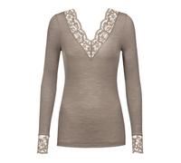Mey T-shirt 'Wool Love' taupe, Taille XXS-XS