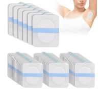 MEYAGOT 50 Pièces Patch Anti Transpiration, Anti Transpirant Aisselles, Invisible Et Confortable, Aisselles Anti Transpirant Coussinet Anti Protege Aisselles Transpiration Invisible Et Confortable