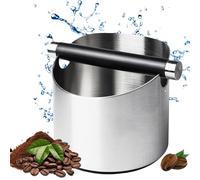 MEYAGOT Récipient de tapotement pour porte-filtre, récipient de frappe pour porte-filtre, porte-filtre Knock Box, accessoires pour marc de café, boîte à café, récipient à café