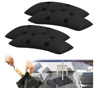 MEYAGOT Sacs De Sable,Lot De 4 27,5 * 8,7 * 6 Pouces Sacs De Lestage,Sacs De Poids pour Tonnelle,Sac De Sable De Tonnelle Pliante,Sacs Lestés Parasol pour Chapiteau,Parapluie,Parasols