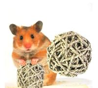 MEYANG Jouet A Macher pour Animaux Domestiques Boule, Jouet Lapin, Boule d' Naturelle, pour Cobayes, Hamsters, Lapins, Écureuils, Gerbilles Et Autres Petits Animaux