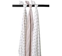 Meyco 451022 Lot de 3 swaddles hydrophiles