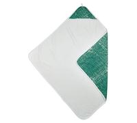 Meyco 517032 Badcape Fine Lines, Vert émeraude