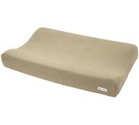 Meyco Baby Knit Basic Housse de matelas à langer (douce et agréable pour la peau, en 100% coton, lavable, entretien facile, passe au sèche-linge, taille : 50 x 70 cm), taupe