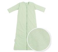 MEYCO Baby Slub Sac de Couchage (avec Manches Amovibles, Respirant, idéal pour l'hiver, 90 cm, 2,5 TOG), Soft Green