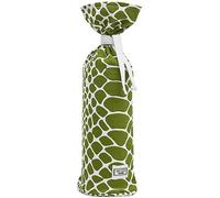 Meyco Baby Snake Housse de bouillotte (matière douce, facile à ouvrir et à fermer grâce au cordon de serrage, en 100% coton, facile d'entretien, lavable), avocat