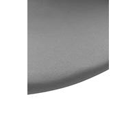 Meyco Baby Uni spannbettlaken laufgittermatratze - Grey - rund 90/95cm