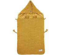 Meyco Chancelière pour bébé - Doublure en peluche douce - Knit Basic - Honey Gold
