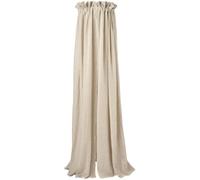 Meyco Ciel de lit décoratif pour berceau 30 x 155 cm, 100 % polyester, crée une atmosphère chaleureuse et une sensation de sécurité, design Me-Uni Sand
