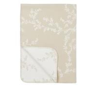 MEYCO Couverture bébé 75x100cm tissée Couverture Douillette Made in Germany Branches Sand
