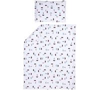 Meyco dbo+Sloop 100 x 135 cm - Formes Violettes