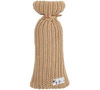 Meyco Housse pour bouillotte - 13 x 35 cm - Chevron - Sable Chaud
