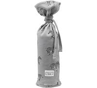Meyco Housse pour bouillotte - 13 x 35 cm - Zèbre - Gris