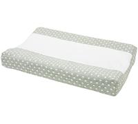 Meyco Housse pour matelas à langer - 50 x 70 cm - Little Dots - Vert forêt