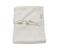 Meyco Idena 2733050 Couverture tricotée pour bébé Blanc 75 x 100 cm