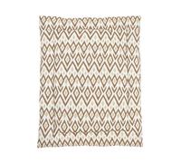 Meyco Ikat laufgittereinlage Tapis de Parc, 100% Coton, Sable/Caramel, 80 x 100 cm