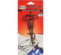 MEYCO lot de, kastanienbohrer-chignole-diamètre : 1, 5-2 mm - 3