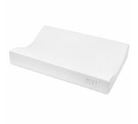 Meyco Matelas à langer avec coin relevé 50x70cm matelas à langer confortable White