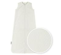 Meyco Sac de Couchage Plume, pour bébés (pour Un Climat de Sommeil agréable, Respirant, idéal pour l'été, 90 cm, 0,5 TOG), Blanc cassé