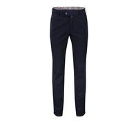 Meyer, Homme, Pantalons, Bleu, Taille: XL Pantalon Chino en Coton Bleu Foncé