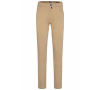 MEYER Pantalon beige foncé / bleu cobalt, Taille 38