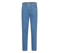 MEYER Pantalon Homme Dublin Denim - 2-4546 Medium-Blue-Stone - Chino en Denim en Tencel Super Stretch