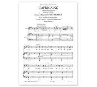 Meyerbeer, Giacomo • AFRICAINE (L') • "Adieu, mon doux rivage" (soprano)