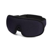 MEYINGOU Masque de Sommeil occultant à Pression oculaire Nu Masques de Sommeil for Les Yeux Masque de Sommeil 3D bloquant la lumière Sommeil rembourré Doux(Navy Blue)