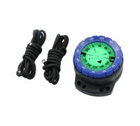 Meyjlgh Boussole de plongée - Résistante à l'eau avec corde - Lumineuse avec fenêtre latérale, accessoires de plongée pour une navigation facile