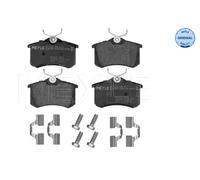 Meyle Kit de plaquettes de frein arrière 0252096117 – frein à disque – jeu de 4