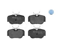 Meyle 025 210 5517 Plaquettes de Frein Disque Avant pour Mercedes-Benz W201