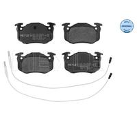 MEYLE 025 210 9615/W Kit de plaquettes de frein, frein à disque pour RENAULT