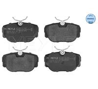 MEYLE 025 211 7317 Kit de plaquettes de frein, frein à disque pour BMW