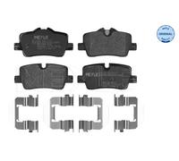 MEYLE 025 214 2117 Kit de plaquettes de frein, frein à disque pour BMW