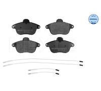 MEYLE 025 215 0717/W Kit de plaquettes de frein, frein à disque pour PEUGEOT