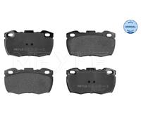 Plaquettes de frein Essieu avant 025 215 1918 MEYLE pour LAND ROVER